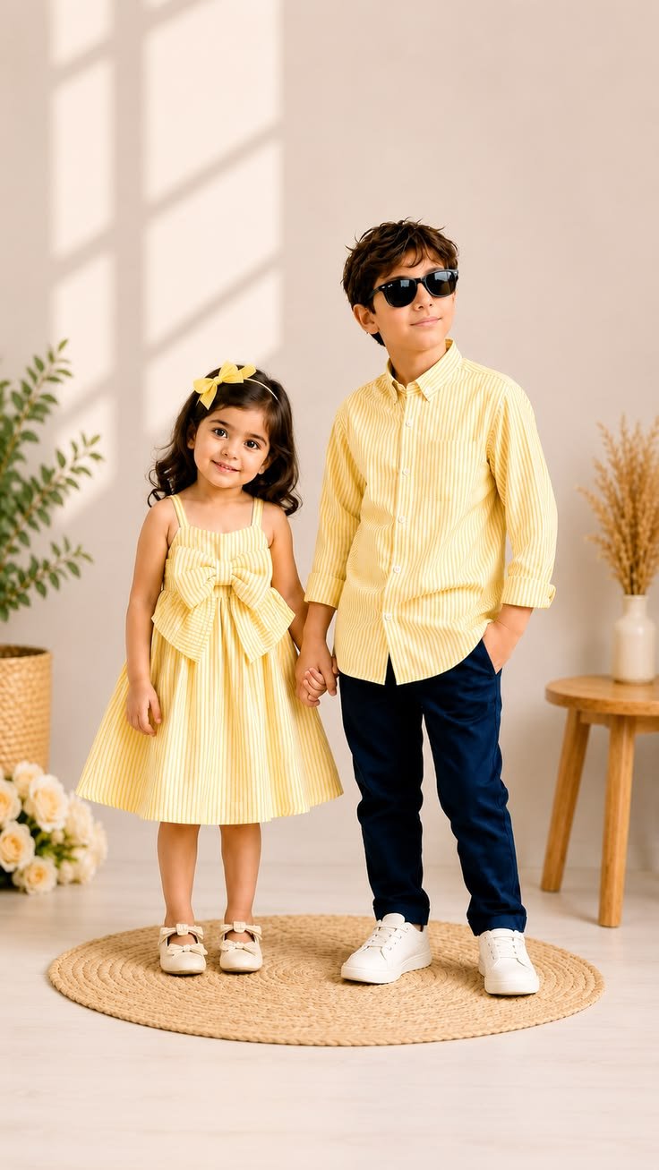 Sibling Matching Outfits