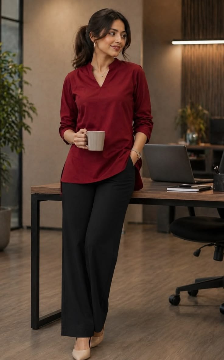 Black Wide Leg Pants